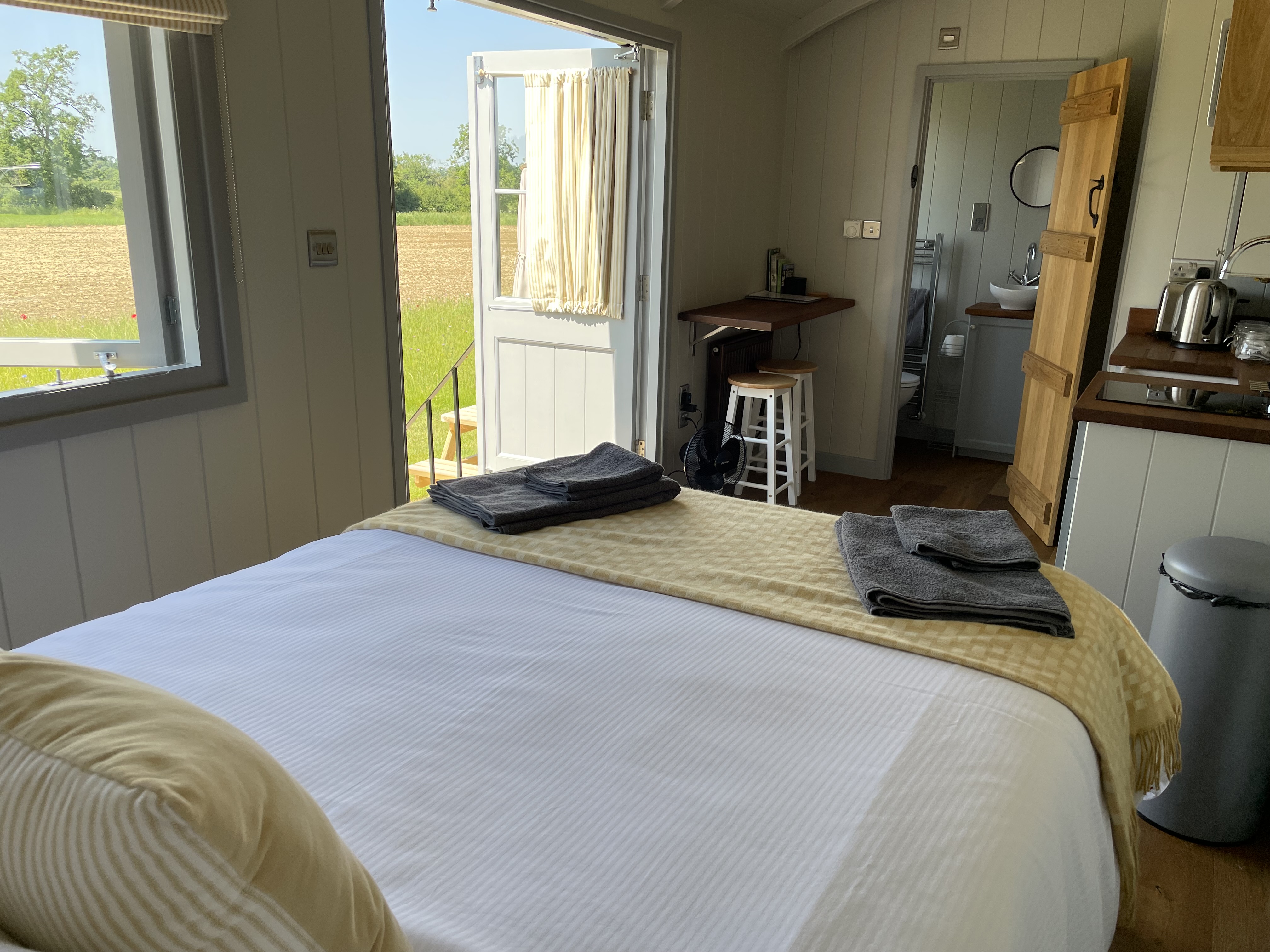 Luxury double size bed